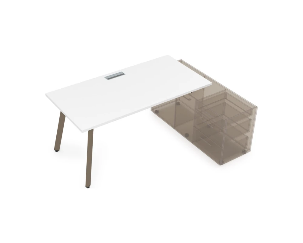 Стол с тумбой опорной (1400x700x750) АРРЕДО / ARREDO