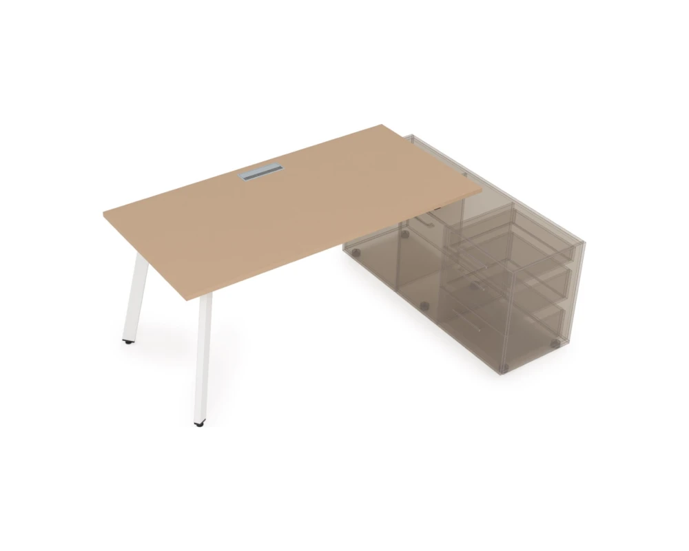 Стол с тумбой опорной (1400x700x750) АРРЕДО / ARREDO