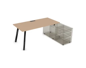 Стол с тумбой опорной (1400x700x750) АРРЕДО / ARREDO images