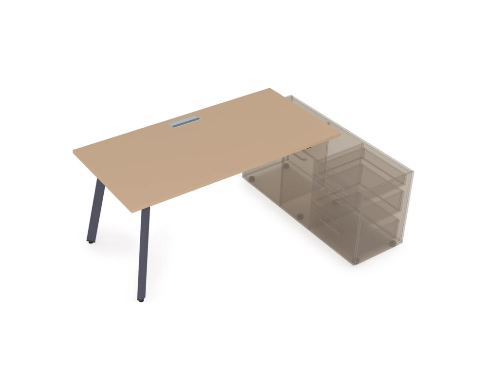 Стол с тумбой опорной (1400x700x750) АРРЕДО / ARREDO