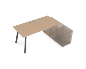 Стол с тумбой опорной (1400x700x750) АРРЕДО / ARREDO images