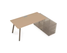 Стол с тумбой опорной (1400x700x750) АРРЕДО / ARREDO images