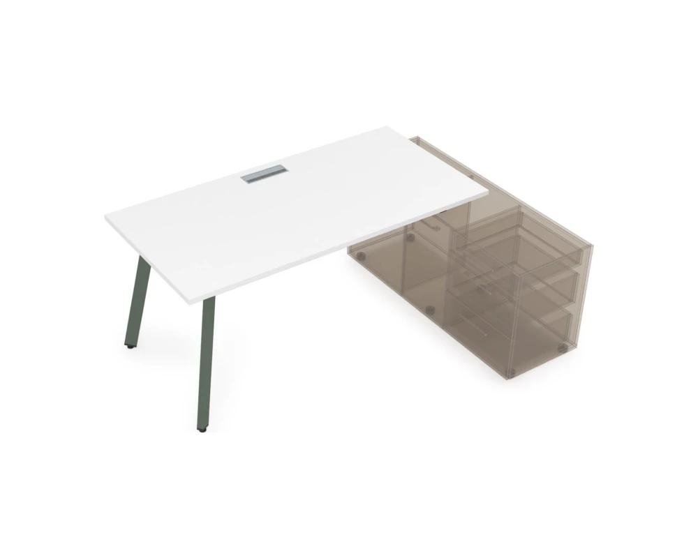 Стол с тумбой опорной (1400x700x750) АРРЕДО / ARREDO