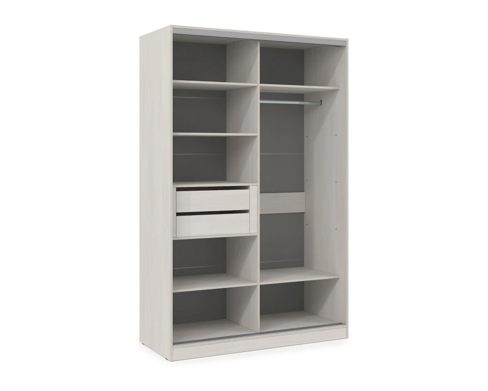 Шкаф-купе 2-дверный (1204*600*2201) ШКДД.12.5 КОМФОРТ / COMFORT