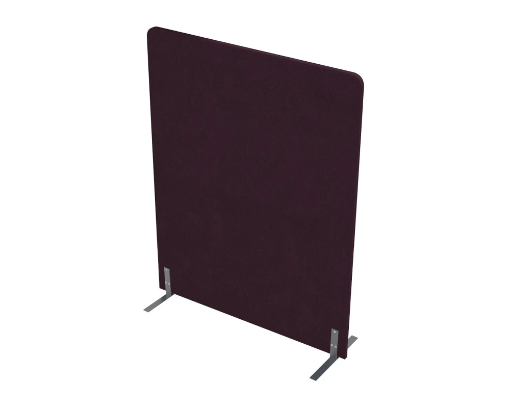 Акустическая мобильная перегородка на стационарных опорах (1200*450*1600) 011.МПО.1216 SOFToffice