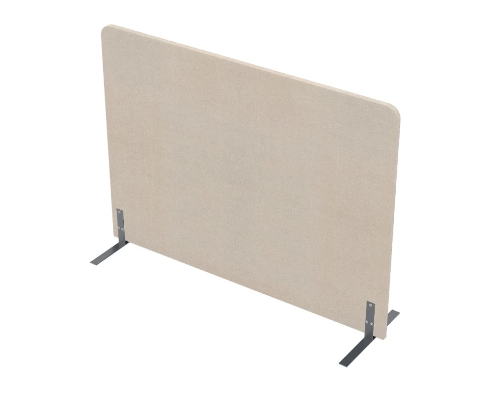 Акустическая мобильная перегородка на стационарных опорах (1400*450*1100) 011.МПО.1411 SOFToffice