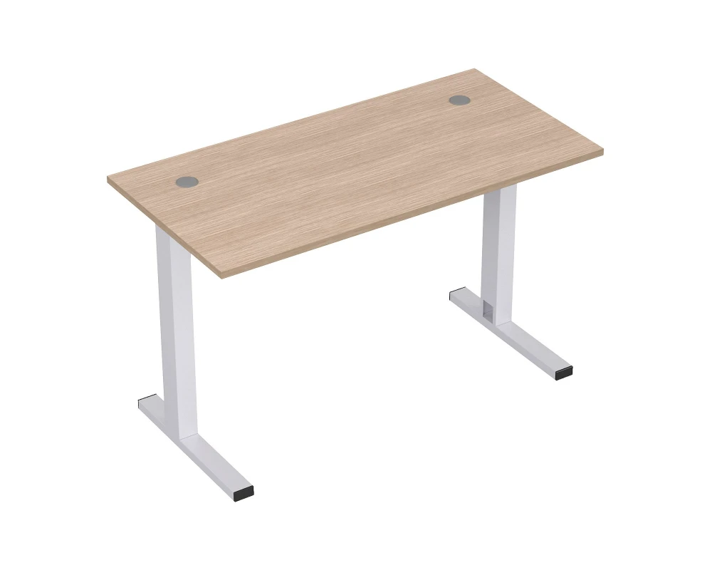 Стол рабочий, прямолинейный с кабель-каналом (1200*600*750) 2MLK.068 СТИЛЬ