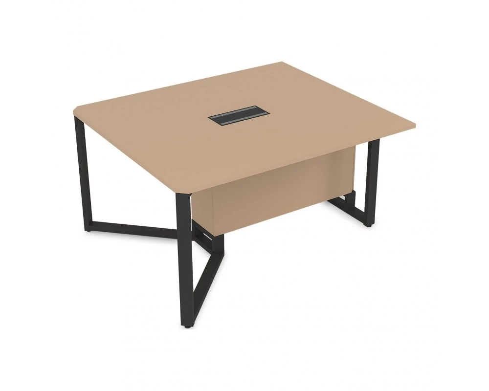 Стол-квадрат Бенч, начальный модуль (1200x1200x750) Саммит / Summit