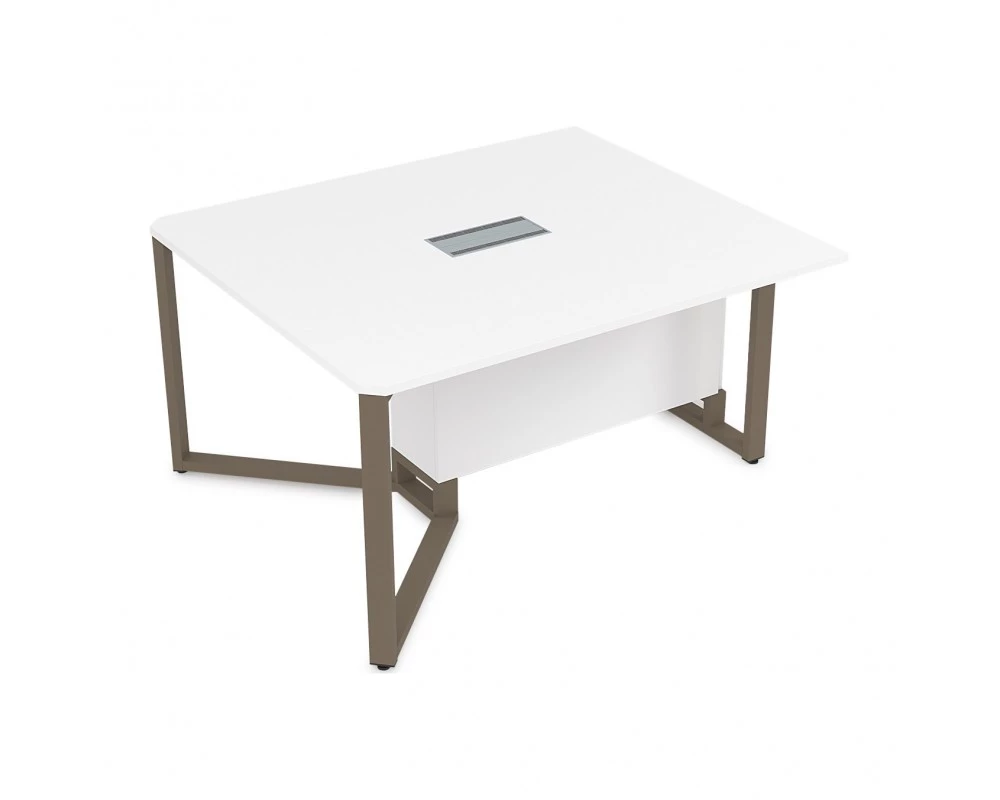 Стол-квадрат Бенч, начальный модуль (1200x1200x750) Саммит / Summit