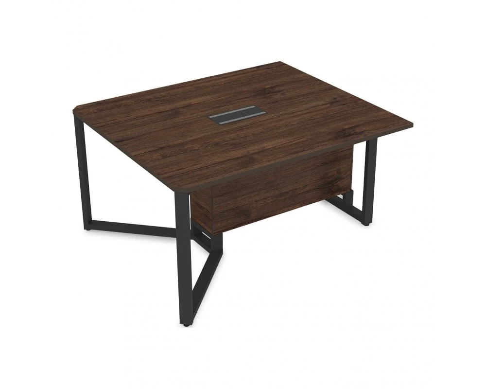 Стол-квадрат Бенч, начальный модуль (1200x1200x750) Саммит / Summit