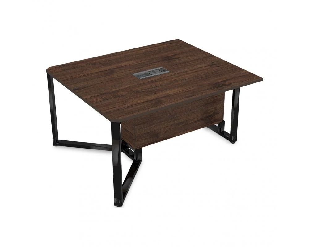 Стол-квадрат Бенч, начальный модуль (1200x1200x750) Саммит / Summit