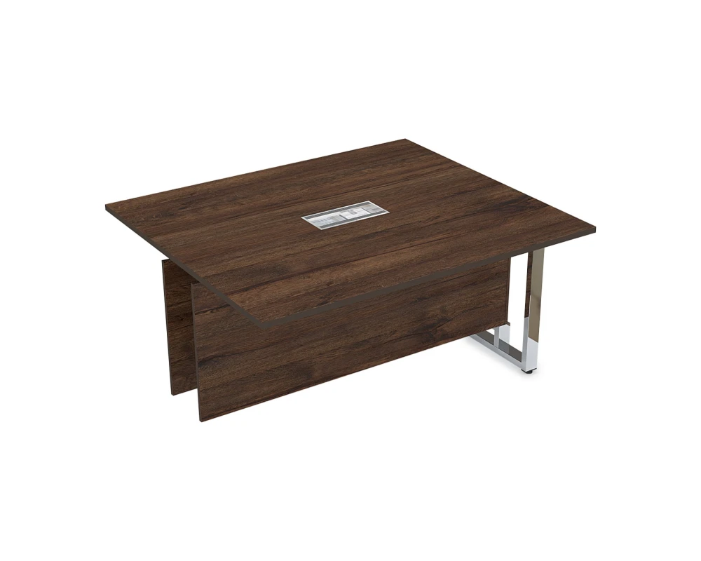 Стол-квадрат Бенч, средний модуль (1400x1600x750) Саммит / Summit