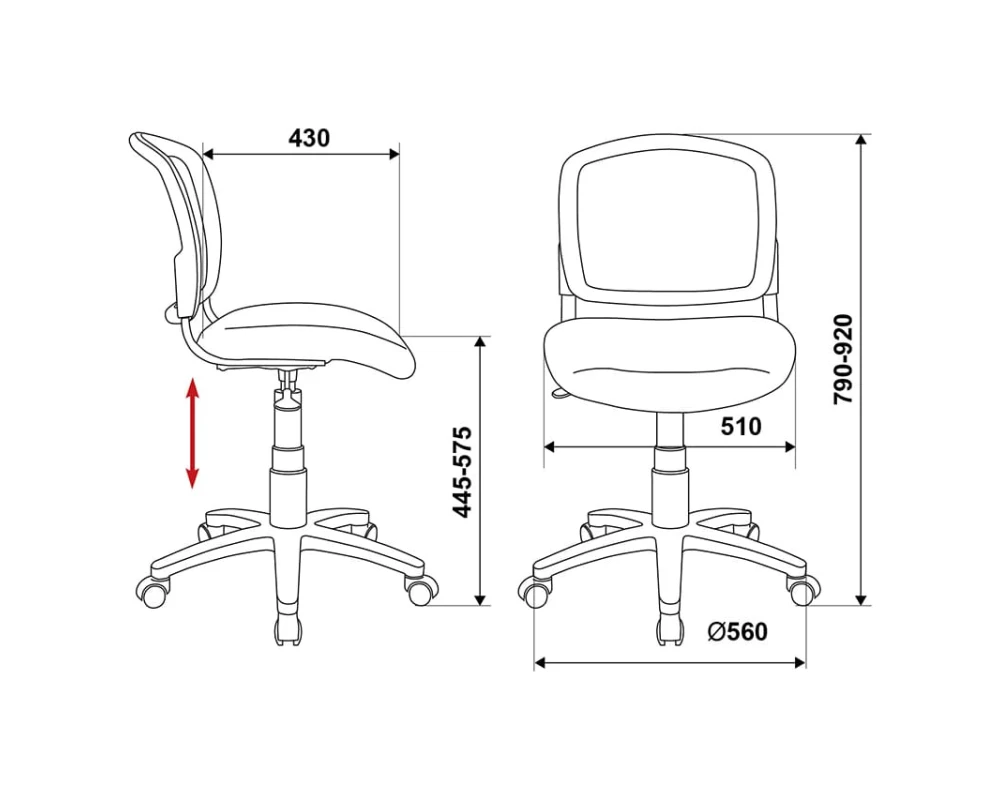 Кресло Бюрократ CH-296