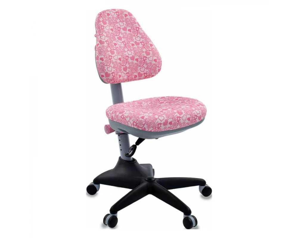 Кресло Бюрократ KD-2/PK/Hearts-Pk