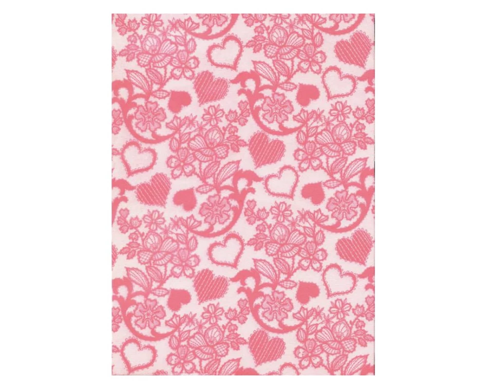 Кресло Бюрократ KD-2/PK/Hearts-Pk