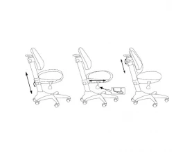 Кресло Бюрократ KD-2/PK/Hearts-Pk images