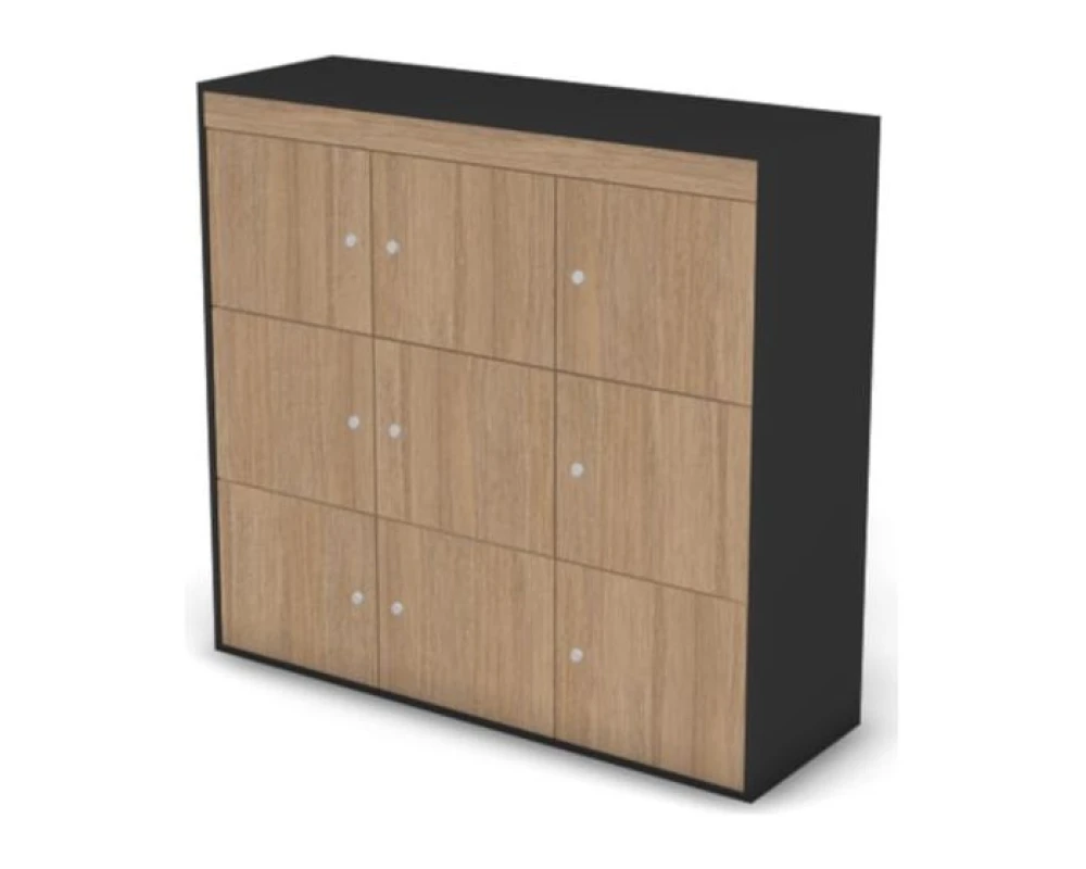 Шкаф-локер низкий широкий 121 Loft Defo, Matrix New