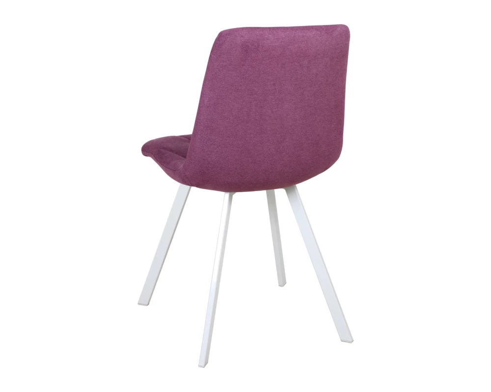 Стул обеденный Рокки ножки прямоугольные белые