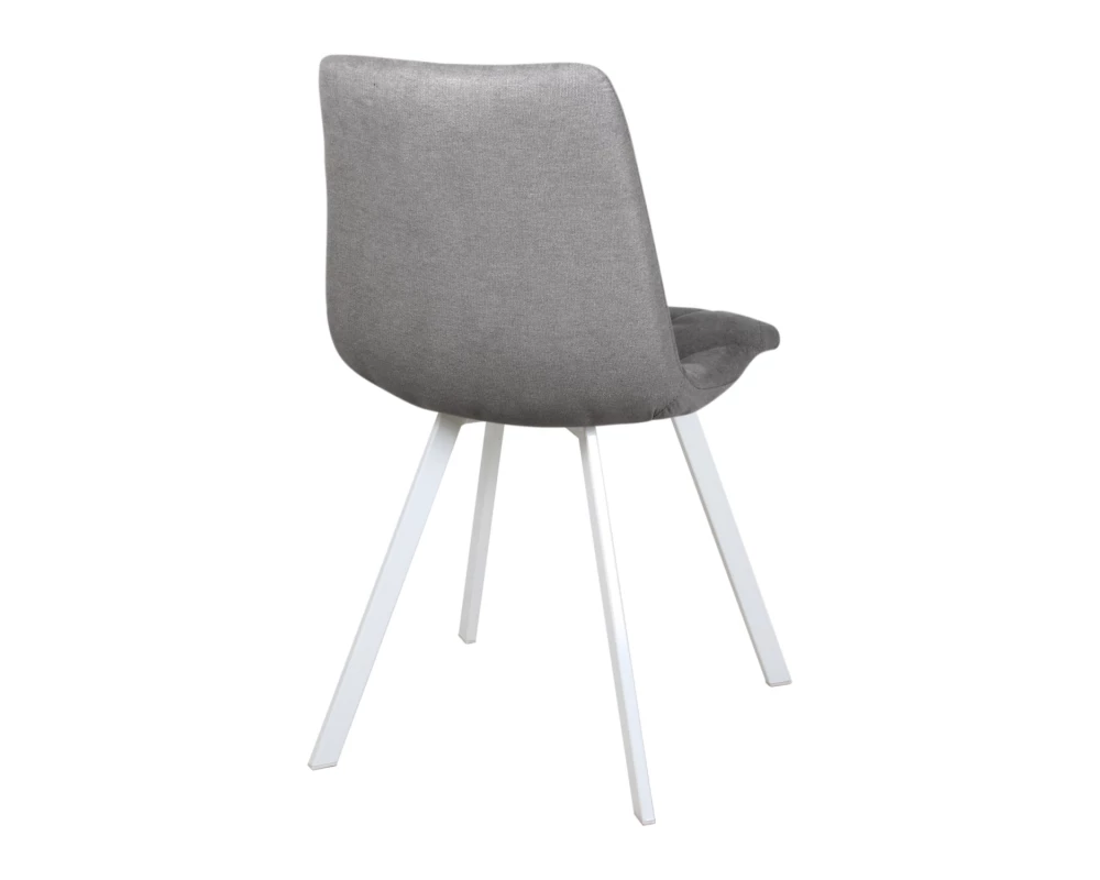 Стул обеденный Рокки ножки прямоугольные белые