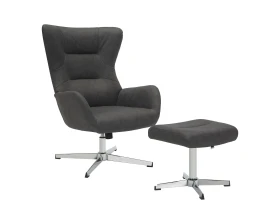 Кресло Everprof Эппл / Apple Ткань, Темно-серый images