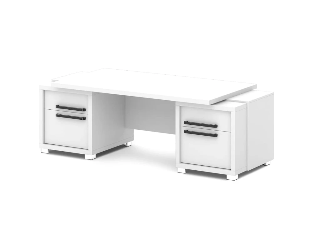 Стол с двумя тумбами 2270х1000х750 Грейс / Grace