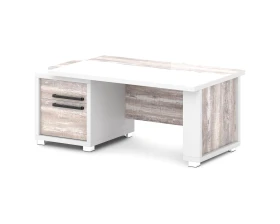 Стол с одной тумбой 1835х1000х750 Грейс / Grace images