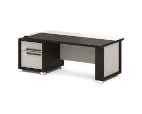 Стол с одной тумбой 2035х1000х750 Грейс / Grace images