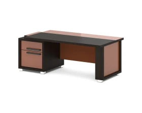 Стол с одной тумбой 2035х1000х750 Грейс / Grace images