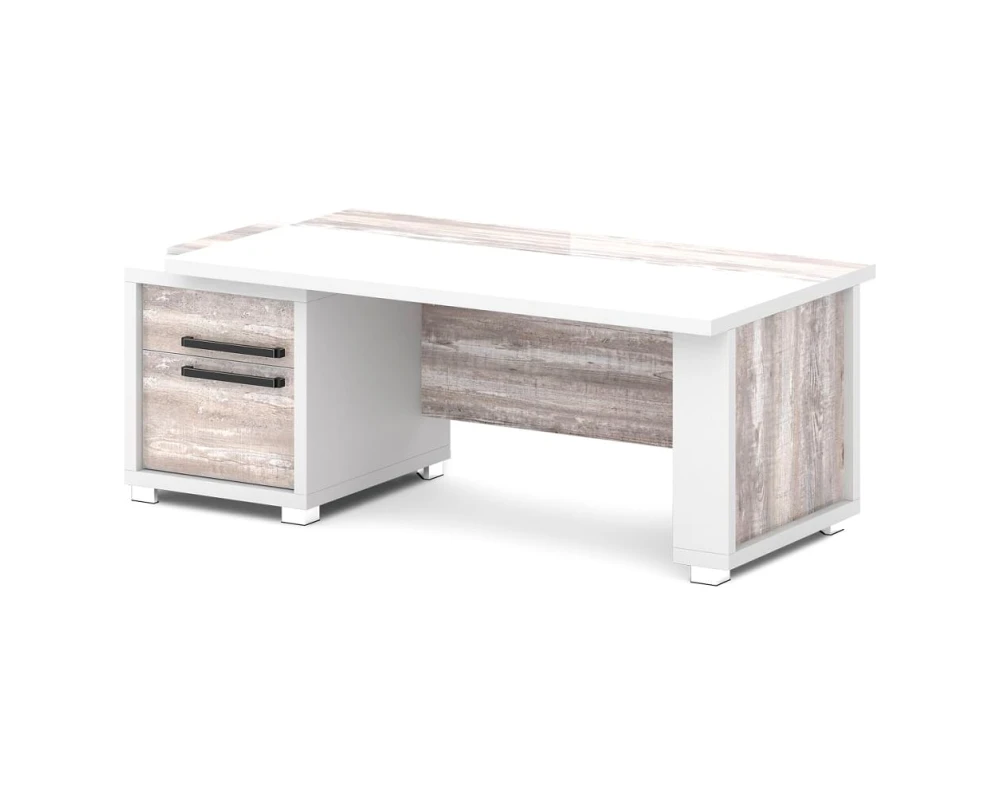 Стол с одной тумбой 2035х1000х750 Грейс / Grace