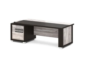 Стол с одной тумбой 2235х1000х750 Грейс / Grace images