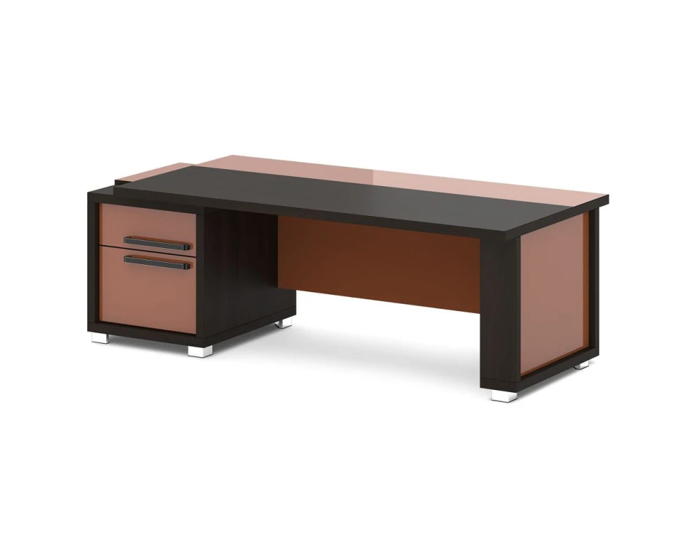 Стол с одной тумбой 2235х1000х750 Грейс / Grace