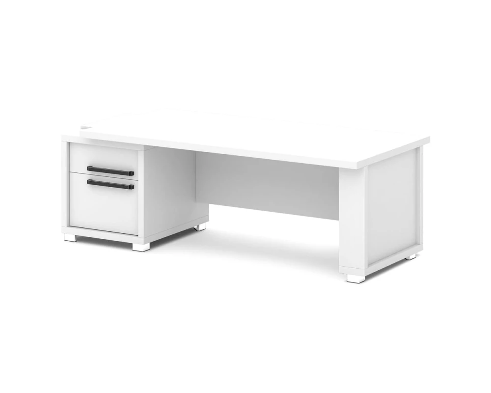 Стол с одной тумбой 2235х1000х750 Грейс / Grace