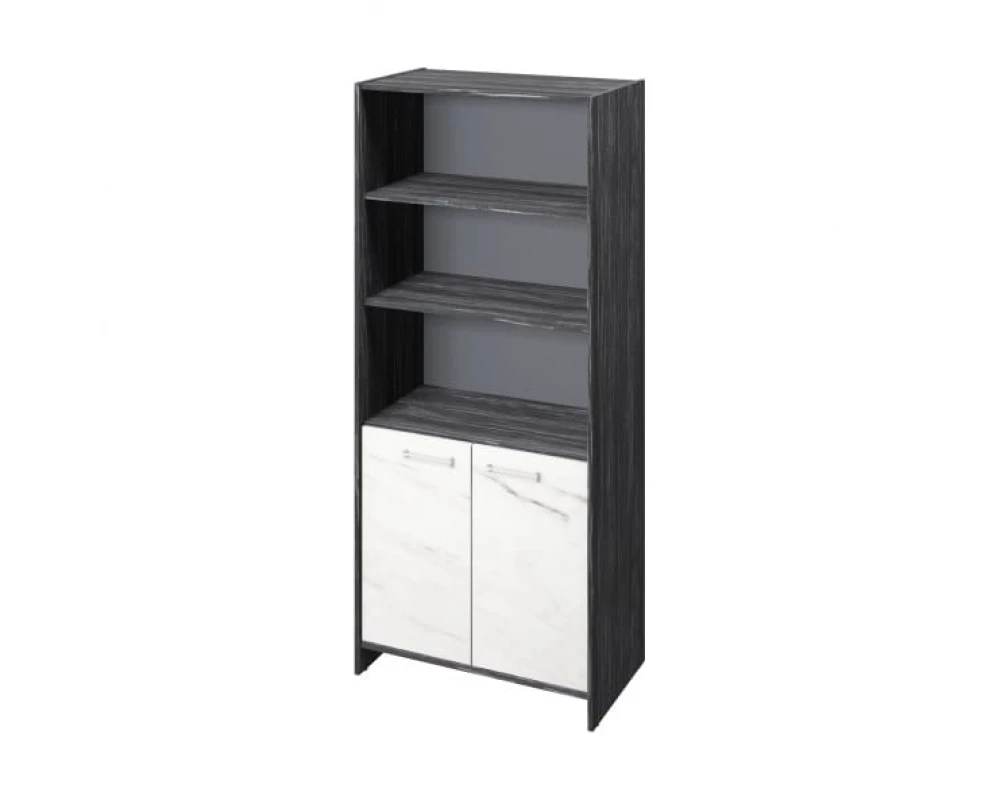 Шкаф для документов широкий с 4 полками полуоткрытый Фестус / Festus