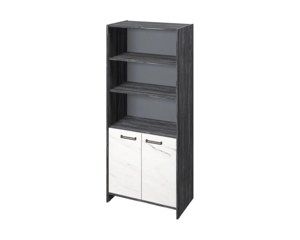 Шкаф для документов широкий с 4 полками полуоткрытый Фестус / Festus