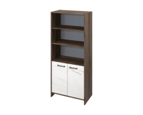 Шкаф для документов широкий с 4 полками полуоткрытый Фестус / Festus images