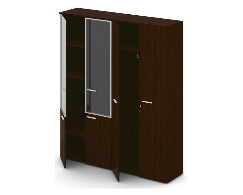 Композиция Шкафов для руководителя ПК-МСП-КМШ№12-В1 Маэстро премиум