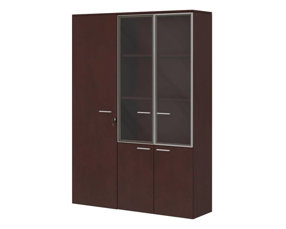 Композиция Шкафов для руководителя ПК-МСП-КМШ№6-В2 Маэстро премиум