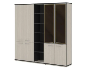 Шкаф комбинированный глубокий ПК-СЕ-Ш3С220Х225К2ДС/Г-В2 Сенатор images