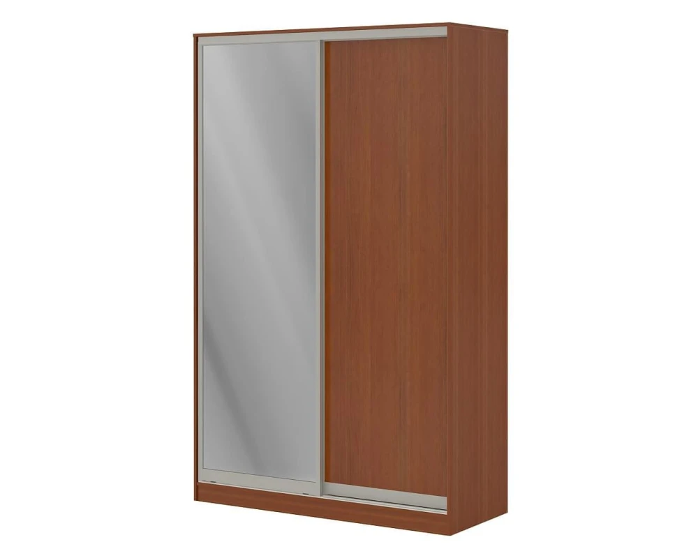 Шкаф купе 1,5 м с одной зеркальной и одной ЛДСП дверями ПК-ШК-КМШ240Х150Д1/СЗ1-В1 Система-M