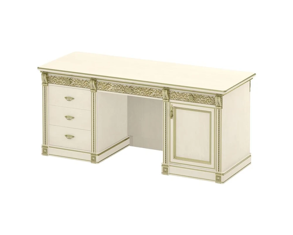 Стол руководителя двухтумбовый ПК-МР-СТР178Х69/2Т-В3 Марсель