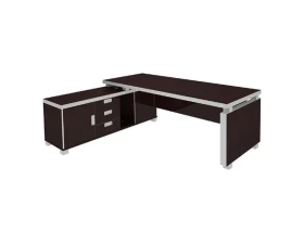 Стол руководителя 2200 с приставной тумбой Эдвард / Edvard images