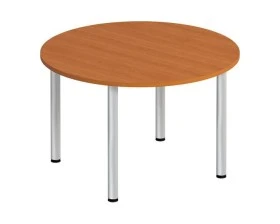 Стол для переговоров круглый на хромированных опорах ФР 189 Formula images