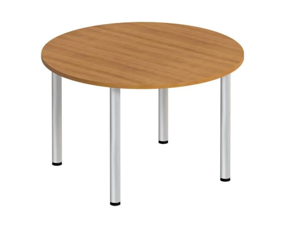 Стол для переговоров круглый на хромированных опорах ФР 189 Formula