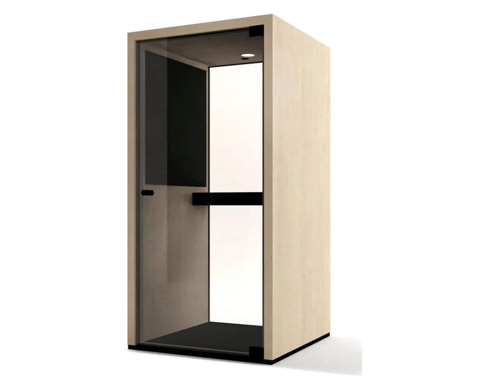 Акустическая кабина LWOP CUBE ONE (задняя стенка стекло)