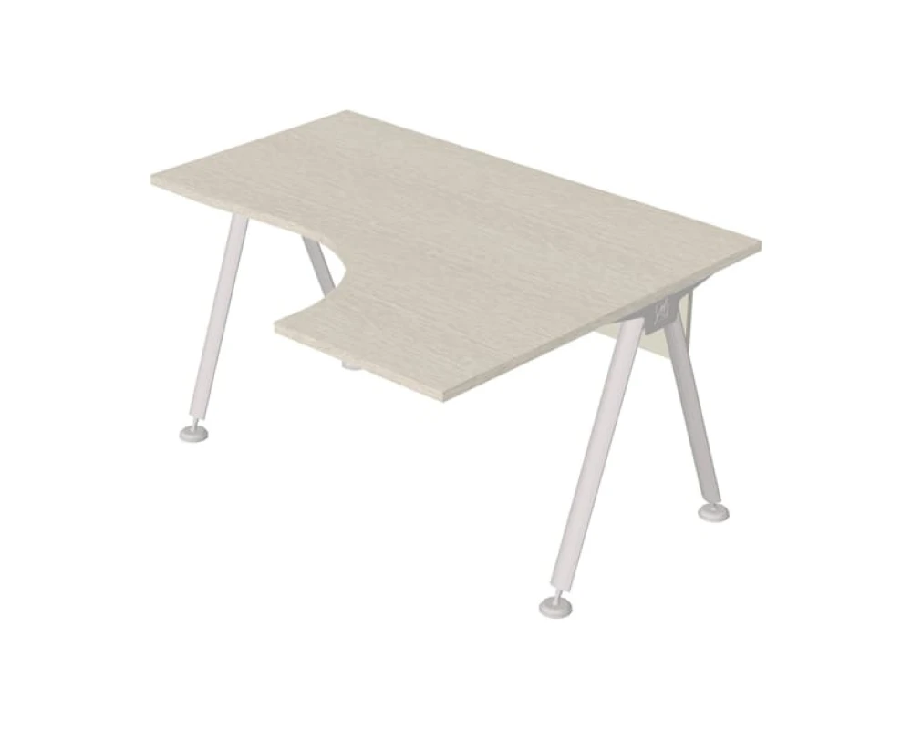 Стол интегральный на металлокаркасе правый GМ-105R+G-86 Гамма