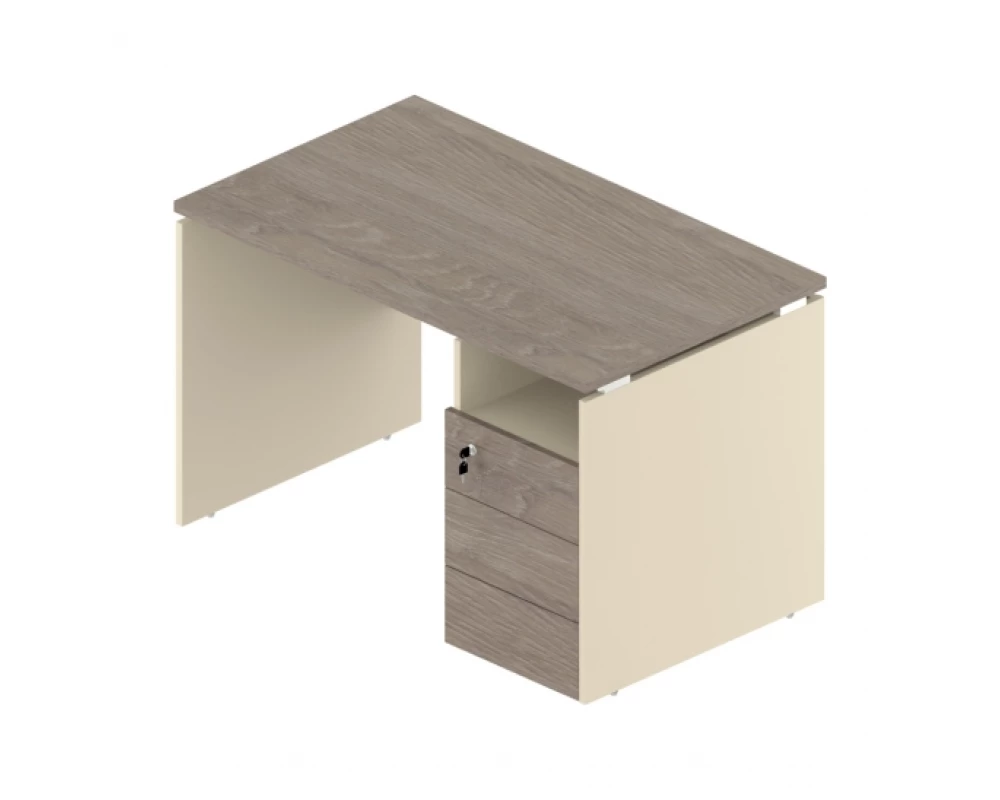 Стол с тумбой R-11R Rio Base