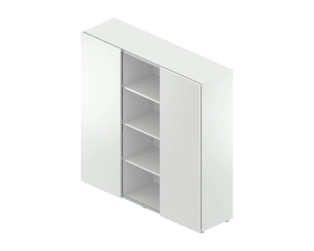 Стеллаж с дверьми-купе R-81+R-83 Rio Project