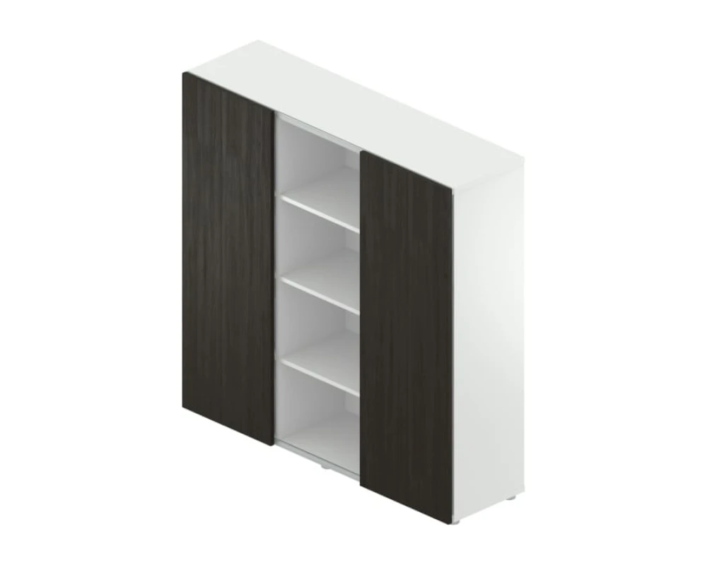 Стеллаж с дверьми-купе R-81+R-83 Rio Project