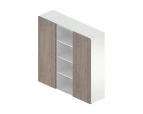 Стеллаж с дверьми-купе R-81+R-83 Rio Project images