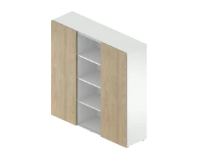 Стеллаж с дверьми-купе R-81+R-83 Rio Project images